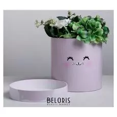 Подарочная коробка "Нежный", 18 х 18 см