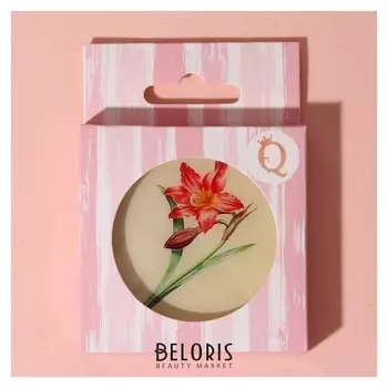 Подарочное зеркало «Букет», складное, с увеличением, D = 7 см