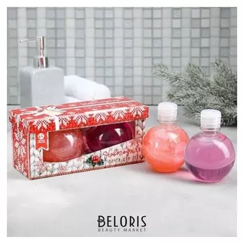 Подарочный набор "Новогодняя почта для тебя": пена для ванны, гель для душа