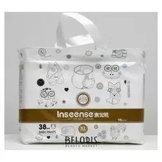Подгузники-трусики Inseense V6 (12-17кг) размер XL, супертонкие, 38шт
