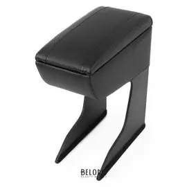 Подлокотник Renault Logan II, 2014-н.в., экокожа, чёрный