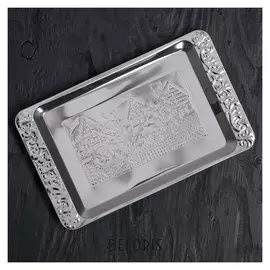 Поднос «Тройка», 27×17 см