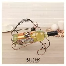 Подставка для бутылки «Кленовый лист», 24×10×22 см