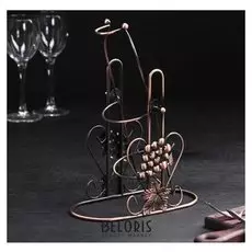 Подставка для бутылки «Виноград», 21×29×10 см