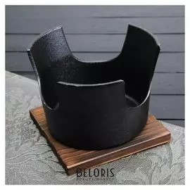 Подставка для подогрева блюд «Аймо», 13,5×13,5×10 см