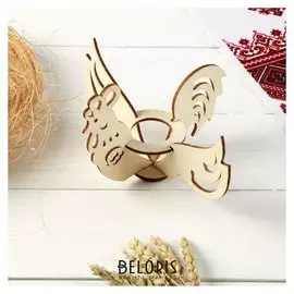 Подставка для яйца «Петушок», 14,5x17x9,5 см