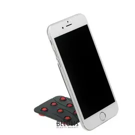 Подставка для телефона Luazon, держатель на восьми липучках, регулировка положения, красная