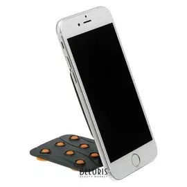 Подставка для телефона Luazon, держатель на восьми липучках, регулировка положения,оранжевая