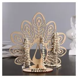 Подставка для украшений "Павлин", 23×23×0,3 см