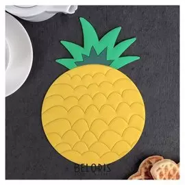 Подставка под горячее «Ананас», 21×16,5×0,4 см