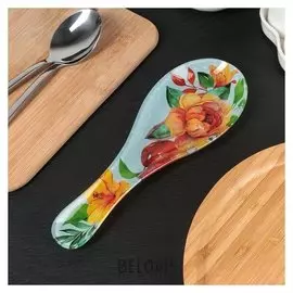 Подставка под ложку «Душистый букет»