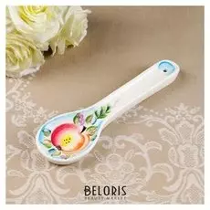 Подставка под ложку «Хлебосольная» (Вар.яблоки) малая,21,5х6,5х2 см, 1 сорт