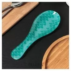 Подставка под ложку «Сирена», 23,5х8,3х1,5 см