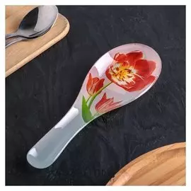 Подставка под ложку «Тюльпаны», 23х8 см