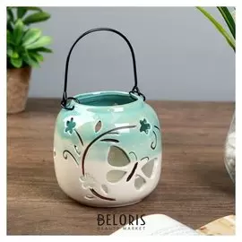 Подсвечник "Бабочка" 11х11х11 см