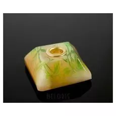 Подсвечник «Цветы», 3,5×3,5×1 см, селенит