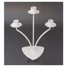 Подсвечник диез белый