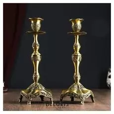 Подсвечник "Изобилие", в наборе 2 шт