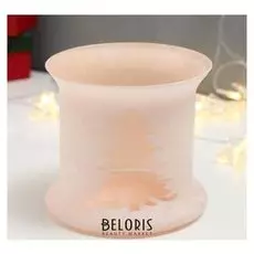 Подсвечник "Ёлочка" роми белый 13 см