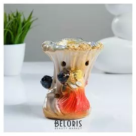 Подсвечник керамический "Рыбки" 10*14*12 см