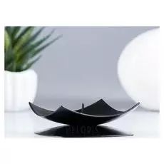 Подсвечник кварта черный