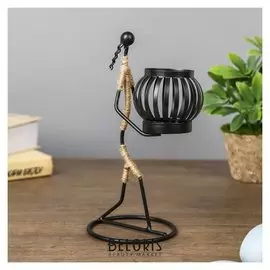 Подсвечник на 1 свечу Абориген 22х10х12 см