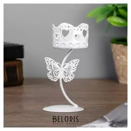 Подсвечник на 1 свечу Бабочка 12х7х7 см