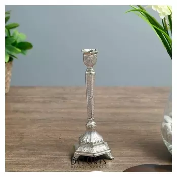 Подсвечник "Узорный" набор 2 шт. 17х7х7 см