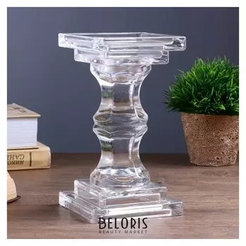 Подсвечник на 1 свечу "Колонна квадратная" 19х10,4х10,4 см