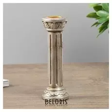 Подсвечник на 1 свечу "Колонна" 13х4,5х4,5 см