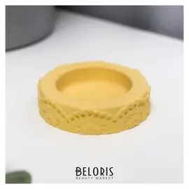 Подсвечник с кружевами 6,5х1,5 см