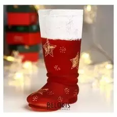 Подсвечник "Сапог" звёзды 18 см