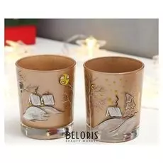 Подсвечник "Снежная сказка" 9х7 см