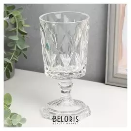 Подсвечник на 1 свечу "Грани" 16,4х8х8,5 см