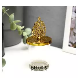 Подсвечник на 1 свечу Королевский узор 11х5,5х5,5 см