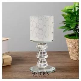 Подсвечник на 1 свечу "Леопард" 14,5х6,8х6,8 см