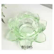 Подсвечник на 1 свечу "Лотос" 5,5х12х12 см