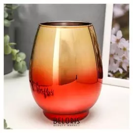 Подсвечник на 1 свечу Вытянутый бокал 14,5х10,5х10,5 см