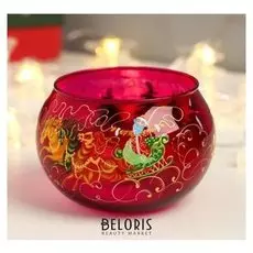 Подсвечник Зимние пейзажи 8х12 см