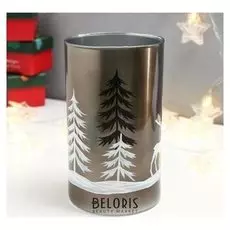 Подсвечник "Зимний Лес" 19х11 см