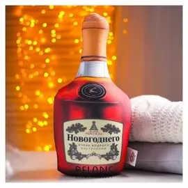 Подушка антистресс «Новогоднего бодрого настроения» 16 х 37,8 см