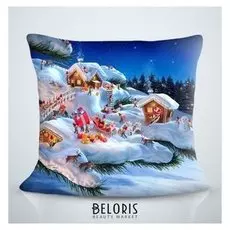 Подушка декоративная рис. 13 40х40 см, синтепон, габардин, п/э 100%