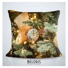 Подушка декоративная рис. 14 40х40 см, синтепон, габардин, п/э 100%