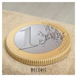 Подушка на стул монета 1 евро, D-40, габардин, поролон