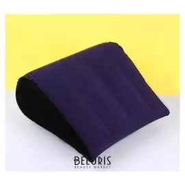 Подушка надувная, 67 × 18 см, цвет синий