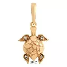Подвеска "Черепашка" позолота