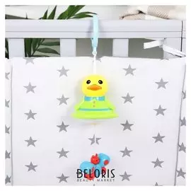 Подвеска детская Двойная с бабочкой на кроватку/коляску