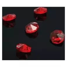 Подвеска для набора Ecola "Сделай сам хрустальный светильник", 8-угольник, рубин, наб.50шт.