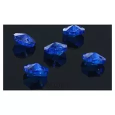 Подвеска для набора Ecola "Сделай сам хрустальный светильник", 8-угольник, синий, наб.50шт.