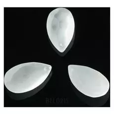 Подвеска для набора Ecola "Сделай сам хрустальный светильник", миндаль, большой, матов, 10шт